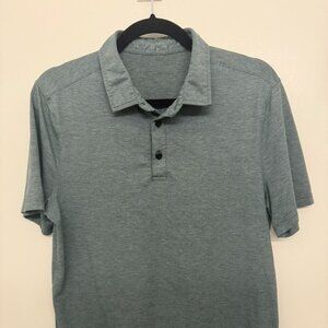 Evolution polo - M - Heathered Green